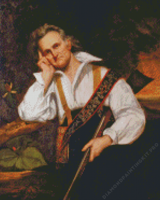 John Audubon Portrait Diamond Painting