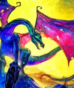 Maleficent Dragon Art Diamond Painting