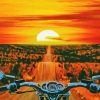 Motorcycle Ride Diamond Painting