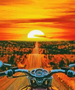 Motorcycle Ride Diamond Painting