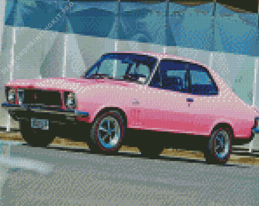 Pink Holden Torana Diamond Painting