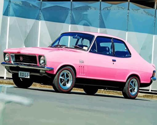 Pink Holden Torana Diamond Painting