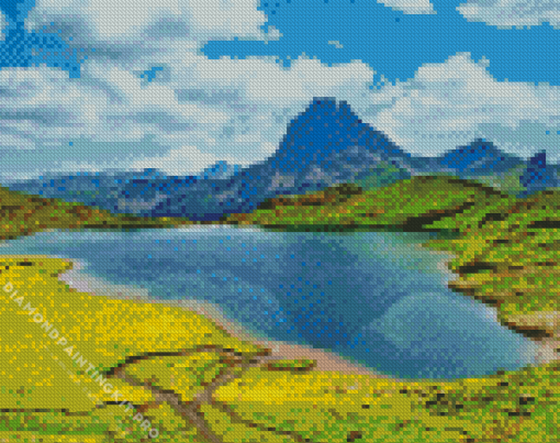 Pyrenees Diamond Painting