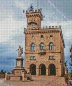 San Marino Liberty Square Diamond Painting