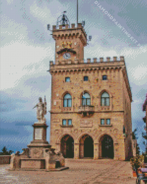 San Marino Liberty Square Diamond Painting