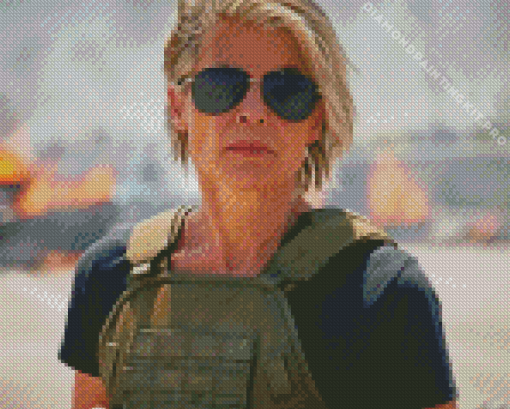 Sarah Connor Diamond Painting