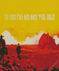 The Good The Bad And The Ugly Poster Diamond Painting