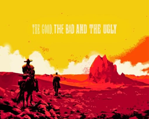 The Good The Bad And The Ugly Poster Diamond Painting