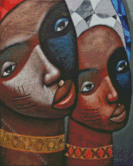 Yoruba People Diamond Painting