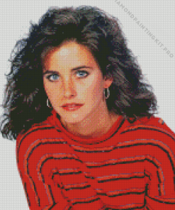 Young Courteney Cox Diamond Painting