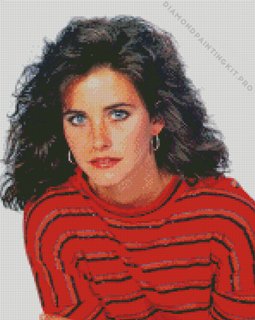 Young Courteney Cox Diamond Painting