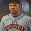 Baseball José Altuve Diamond Painting