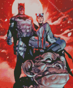 Batman and Catwoman Diamond Painting