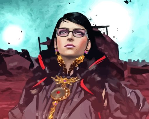 Bayonetta Diamond Painting