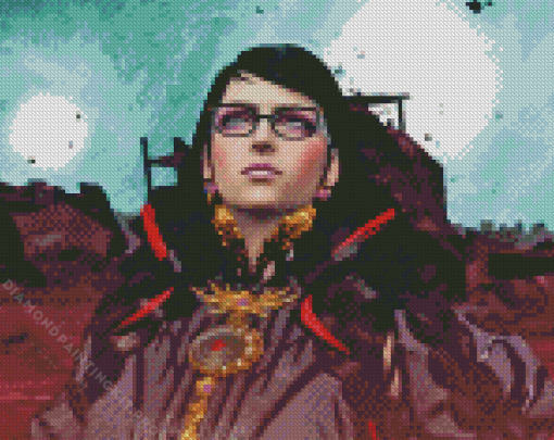 Bayonetta Diamond Painting