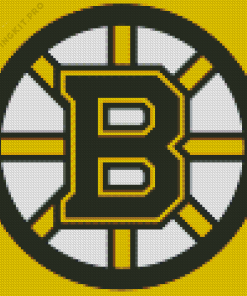 Boston Bruins Logo Diamond Painting