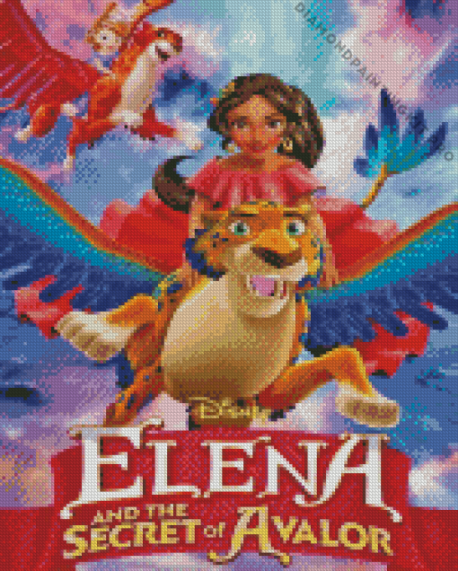 Elena of Avalor Poster Diamond Painting
