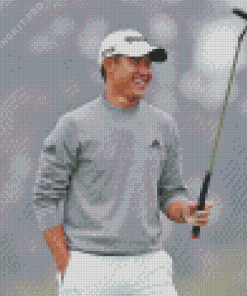 Golfer Collin Morikawa Diamond Painting