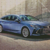 Grey Toyota Avalon Diamond Painting