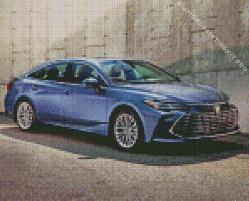 Grey Toyota Avalon Diamond Painting