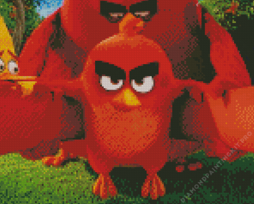 The Angry Birds Diamond Painting