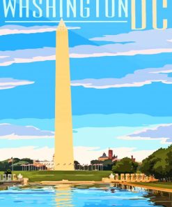 Washington Monument Diamond Painting