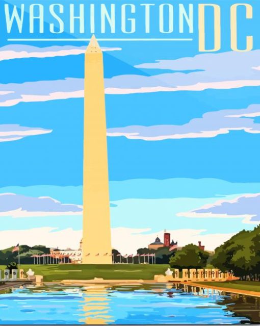 Washington Monument Diamond Painting