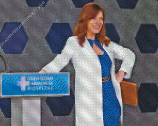 Addison Montgomery Serie Character Diamond Painting