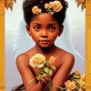 African Cute Baby Diamond Painting