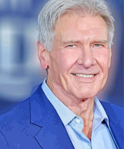 Actor Harrison Ford Diamond Painting