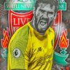 Alisson Becker Liverpool Diamond Painting