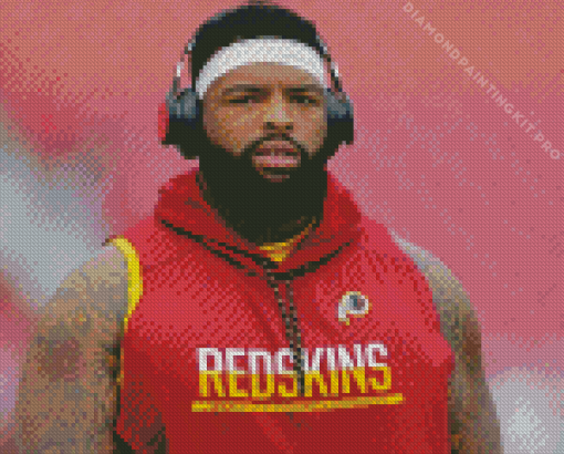 Football Player Trent Williams Diamond Painting