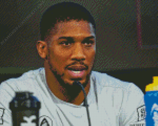 Boxer Anthony Joshua Diamond Painting