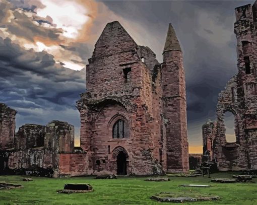 The Great Arbroath Abbey Diamond Painting