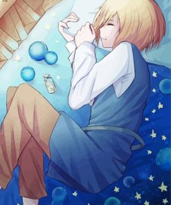 Armin Arlert Sleeping Diamond Painting