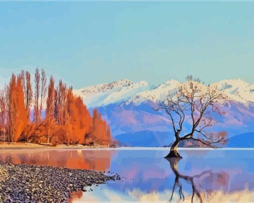 Arrowtown South Island Landscape Diamond Painting