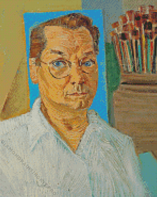 Auto Retrato Candido Portinari Diamond Painting