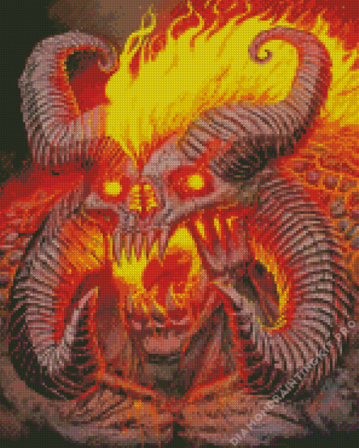 Balrog Character Diamond Painting