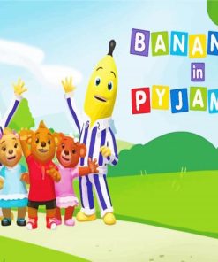 Bananas in Pajamas Animation Diamond Painting
