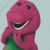 Barney Dinosaur Diamond Painting