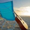 Guitar and Beach Chair Diamond Painting