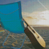 Guitar and Beach Chair Diamond Painting