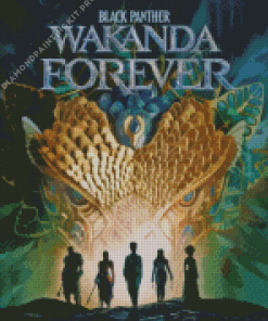 Black Panther Wakanda Forever Poster Diamond Painting