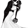 Black and White Marriage Dance Diamond Painting