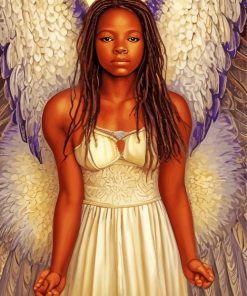 Winged Angel Girl Diamond Painting