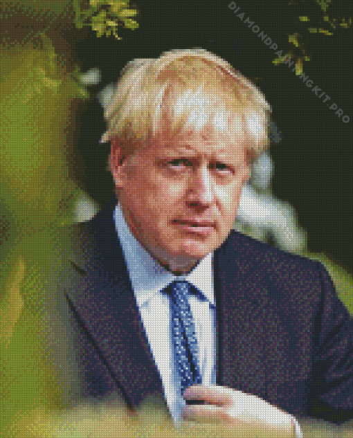 Boris Johnson Diamond Painting