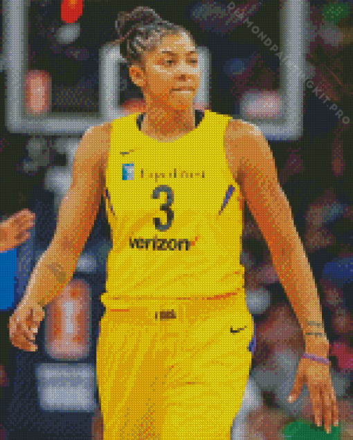 Basketballer Candace Parker Diamond Painting