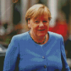 Chancellor Angela Merkel Diamond Painting