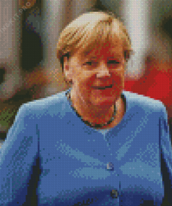 Chancellor Angela Merkel Diamond Painting