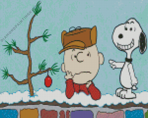 Christmas Charlie Brown Disney Diamond Painting